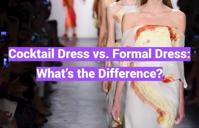Cocktail Dress vs. Formal Dress: What’s the Difference?